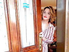 My boss's wife seduced me to fuck her and cum over her huge tits