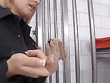 Lusty Prison Guard Fucks A Well-Hung Prisoner