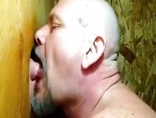 Daddy Bear Swallow Cum,  Bears,  Bear Tongue Kiss