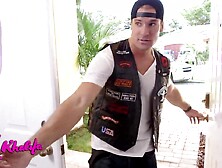 MIA KHALIFA - Mia Khalifa And Her Stepmom Julianna Vega Take Turns Sucking Her Boyfriend's Weenie