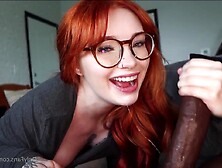 Lustful ginger girl vs BBC sex spicy scene