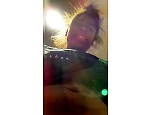 Public Washroom! Sneak play w/ chunky juicy snatch,  Desires boss to walk in & aid!