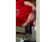 Stabbing Testicle for Castration