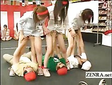 Japan Employees Play Weird Bizarre Group Oral Sex Game