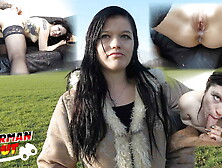 German Scout - Berlin Goth Girl Doreen Pickup And Rough Fuck