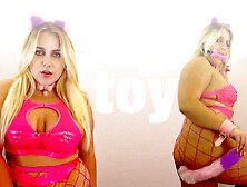 Ivanna Bliss Avr - Bbw Plays With Anal Cat Tail & Fucks Huge Dildo