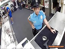 Police Officer Pawns Her Gun & Is Fucked