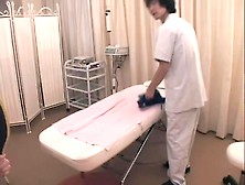 Japanese teen got her cunny slammed hard after a massage (18+)