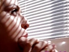 Stepmom teaches teen to cocksucking bf