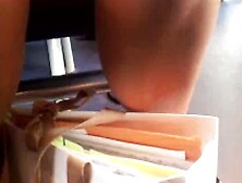 upskirt dans le train