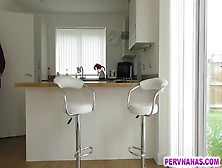 Camilla loudly moans as she takes big cock