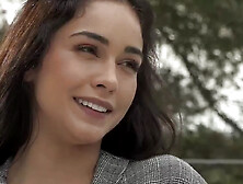 Christian Clay And Ginebra Bellucci - Unshaved Twat And Huge Butt Has Public Anal Sex