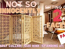 2 MALES let you RIDE their FACES at the MASSAGE parlour - Part three