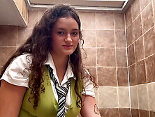 Student with massive melons rides her teacher to pass engineering
