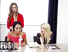 Lesbian Pussy Eating Threeway Experiance - Lena Paul, Paul Black And Vienna Black