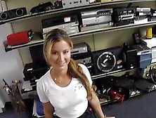 Hot Waitress Gets Fucked