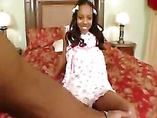 This Is How A Youthful Ebony Cutie Should Be Drilled