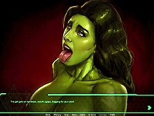 My Lawyer Got Fat Green Tits And Ass - All She-Hulk Scenes - Behind The Doom