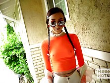 Bryan and Carmen's cum on face scene