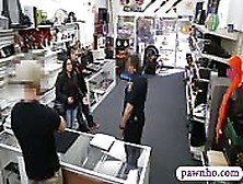 Two Nasty Bitches Try To Steal At The Pawnshop