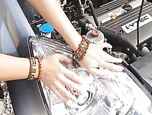 Real Climax During Public "gear Stick Repairing" #best Tutorial How To Fix "car Problems"