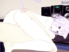 Nekomata Okayu And I Have Intense Sex In The Bedroom.  - Hololive Vtuber Hentai