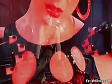 Beautiful Mistress Anal Fucks Guy Doggy