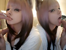 Bj Smoking By Cute Anime Girl (Ask Me For Full Vid)