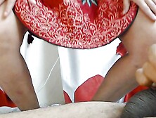 Nasty milf watch jerk off dude