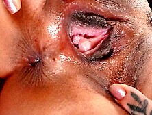 Exotic Pornstar Gives Up Close Peek At Her Juicy Holes