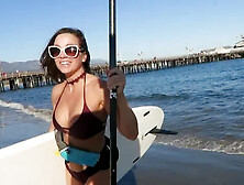 My First Trip to Santa Barbara,  getting Donuts,  and Working Out