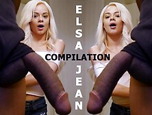 Bangbros - Youngster Elsa Jean Compilations: Skinny Chick Stuffed With Humongous Dicks!