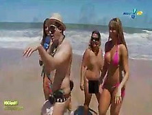 Funny Report On Brasilian Nudist Beach