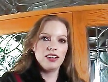 Luxurious blonde chick gets ass slapping and hardcore twat fucking