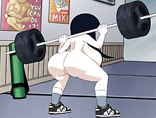 Workout Creampie Cartoon ○ Big cocks pounds her hard during her stretching session