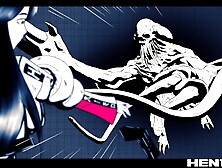 Real Life Manga - CGI monster destroy all holes of Rae Lil Ebony w Jia Lissa n ton of cum