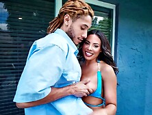 Hottie To Set,  In The Pool,  On The Cock