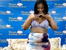 Liah Love - Married Chocolate Beauty Loves Cock In Her Ass - Pov Close Up Casting In Vegas