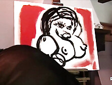 The blonde Fanny Bravo screams and likes 2 pricks