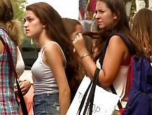 Class Trip to NYC? Not teen Panty Peek (at end) (18+)