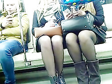 Young Dumm Girls In Metro)