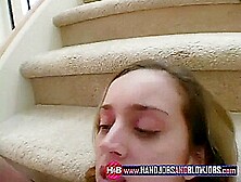 Dick Wanking Teen Slut In Pov