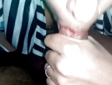 19 Year Old mistress drink cum into mouth