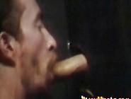 Retro Glory Hole Cock Sucking Activities With Muscular Gays