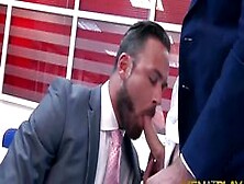 Menatplay Blond Hunk Johan Kane Fucks Logan Moore In Office