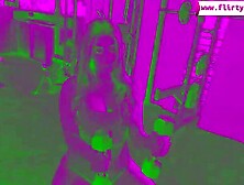 Persia Monir fucks herself after yogo