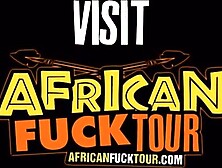 African GF loves getting her huge jugs and butt plowed