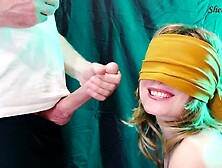 ICE CREAM SMACK GAME.  My stepsister swallows my cum- Sheila Moore