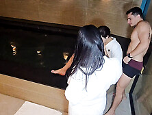 Brazilian Threesome: Boyfriend Fucks My Hot Friend Surprise - Big Tits Latina & Brunette MILF