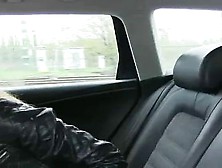 Redhead Masturbates And Fucks In Fake Taxi